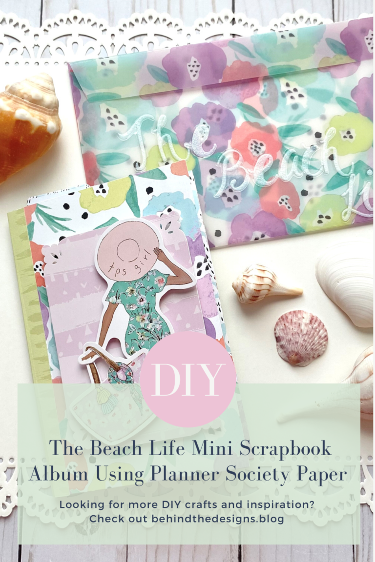DIY Mini Beach Life Scrapbook Album