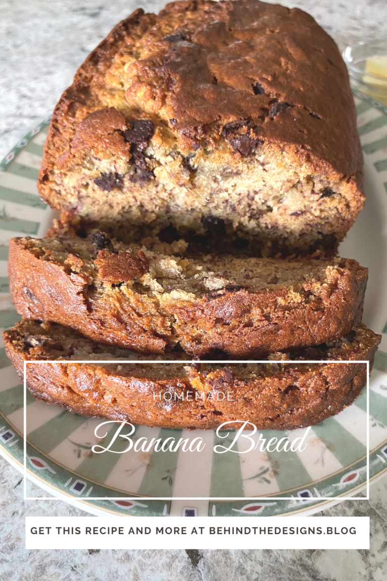 Homemade Banana Bread Recipe