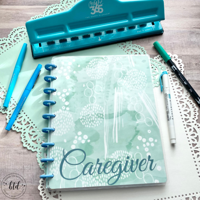 Happy Planner Caregiver Notebook Setup