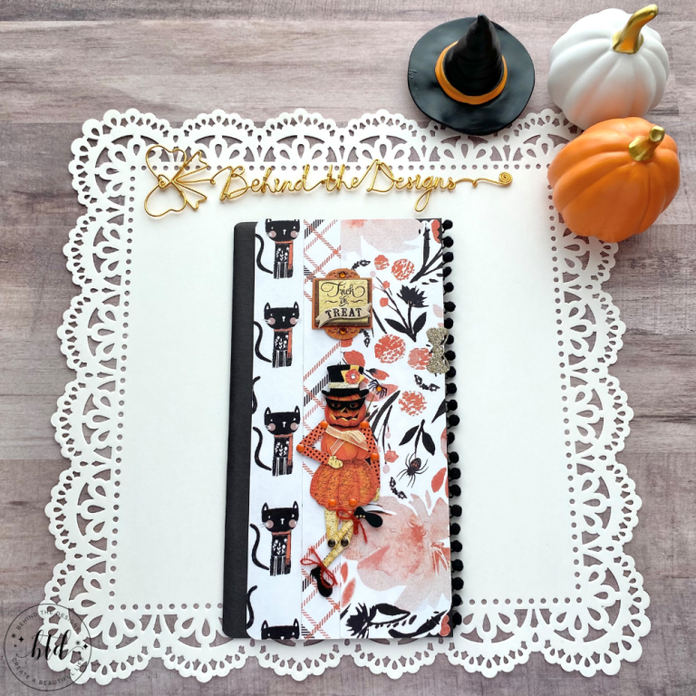 DIY Halloween Travelers Notebook Journal Insert