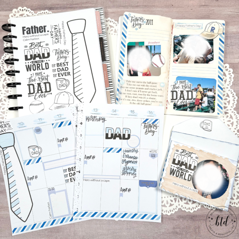 Father’s Day Journaling Printable Inspiration