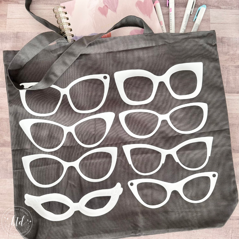 Unique Cricut Gift Idea Eyeglass Tote Bag